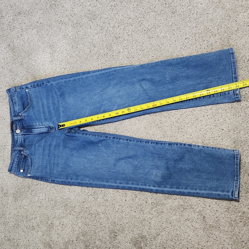 Quince Women's Straight Leg Jeans - Blue - Picture 10 of 10